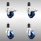 Service Caster 3 Inch 316SS Solid Poly Swivel 1-1/2 Inch Expanding Stem Caster Lock Brake, 2PK SCC-SS316TTLEX20S314-SPUS-2-S-2-112 - alternate 1